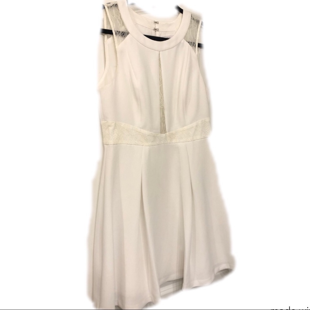 BCBG White Dress